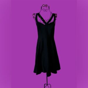Vintage style black dress
